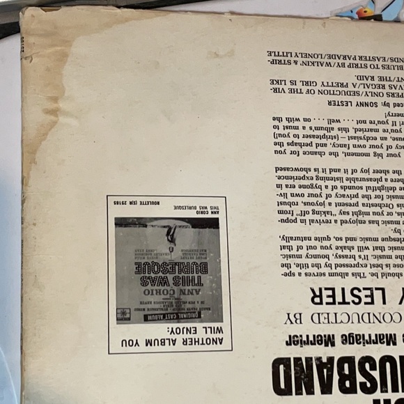 HowTo STRIPFORYOURHUSBANDVintageVinyl 1962 good conversation goodcondition Rare - Picture 14 of 16